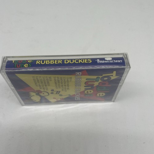 Toddler Tunes Rubber Duckies Cassette Tape Album 1992 Children At Heart *NEW - Afbeelding 3 van 3