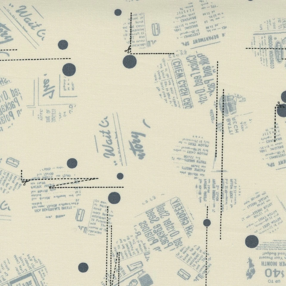 Moda Even More Paper Zen Chic Modern Background Honey Bun 40 1.5 Inch Fabric - Image 3 of 4