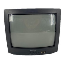 Sharp 13" 13K-M100 Color CRT TV Retro Gaming TV