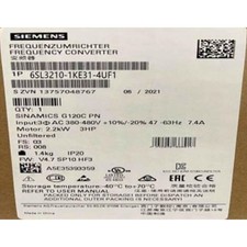 New Siemens 6SL3 210-1KE31-4UF1 SINAMICS G120C 55KW Inverter 6SL3210-1KE31-4UF1