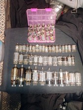 Lot Of 61 Tube Amp Vaccum Tubes Untested RCA GE Tung-Sol Amperex Etc