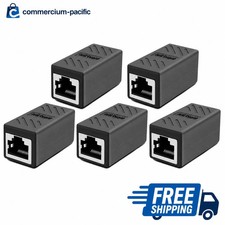 RJ45 Ethernet Coupler Cat6 Cat5e Female to Female LAN Cable Extender