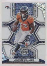 2022 Panini Mosaic White Sparkle Prizm Javonte Williams #61 0qw3