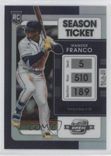 2022 Panini Chronicles Contenders Optic Holo Prizm Wander Franco #1 0bt4