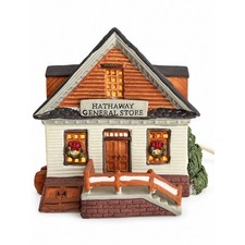 Vintage 1992 Lemax Hathaway General Store Lighted Christmas Village House