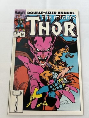 Marvel Comics The Mighty Thor Annual #13 1985 Double-Sized Thor