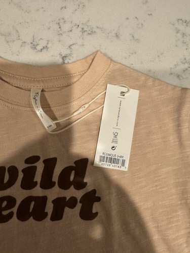 Neu mit Etikett Rylee + Cru 3-6 Monate T-Shirt It’s All Good Print Baumwolle - Bild 2 von 3