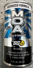 THREE BG MOA OIL ADDITIVE FOR ENGINE TREATMENT  11OZ. CAN PN 115 FREE SHIPPING 