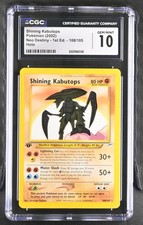 CGC 10 Shining Kabutops 108/105 Neo Destiny 1st Edition Holo Pokemon Card on eBay