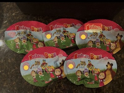 Masha and the Bear Collectible Figurine Blind Packs Lot of 5. She s 3+ 