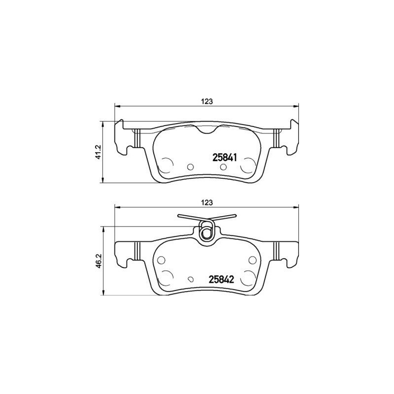 Fits BREMBO P 24 204 Brake Pad Set, disc brake P 24 204 Brake pads se ⭐UK Stock⭐ - Image 11