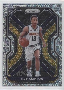 2020-21 Panini Prizm Fast Break Prizm RJ Hampton #286 Rookie RC