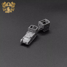 3D Printed 1/144 France Lorraine 38L Armored Vehicle Tank Unpainted Model