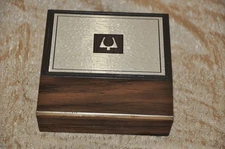 Bulova Accutron Watch Box ONLY   READ AND LOOK CAREFULLY