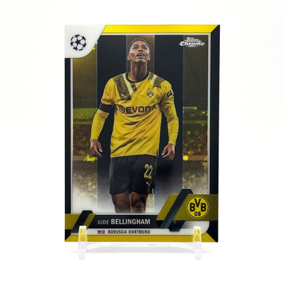 2022-23 Topps Chrome UEFA Club Competitions Jude Bellingham Color Match /99