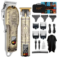 Rechargeable Hair Trimmer for Men - Cordless Grooming Tool with Long-Lasting ...