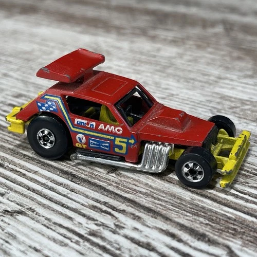 Vintage Hot Wheels 1978 Red AMC Greased Gremlin - Hong Kong —FAST SHIPPING!