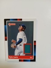 Kyle Lewis 2022 Donruss #R88M-KL Relic JERSEY MATERIAL 1988 Mariners Patch