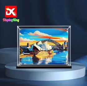 Display King - Custom display case with screw for Lego Sydney 21032