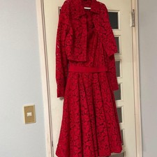 Carolina Herrera Dress Set Up Size S Elegant Design Bright Color