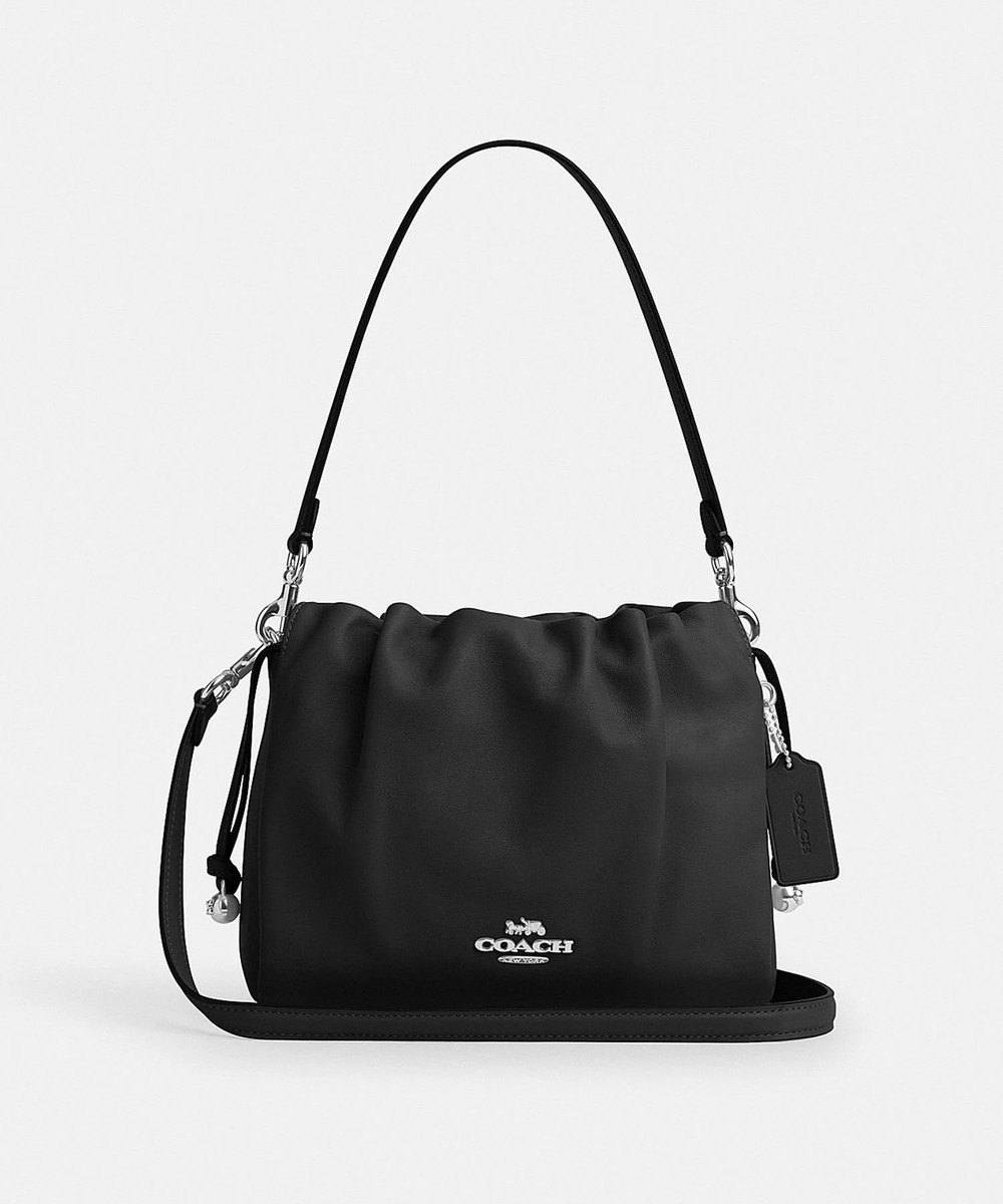 ◼️COACH◼️フェイドローストリングバッグFAYE DRAWSTRING BAG COACH faye drawstring shoulder bag ladies black MQ3867_CT763 jp | eBay