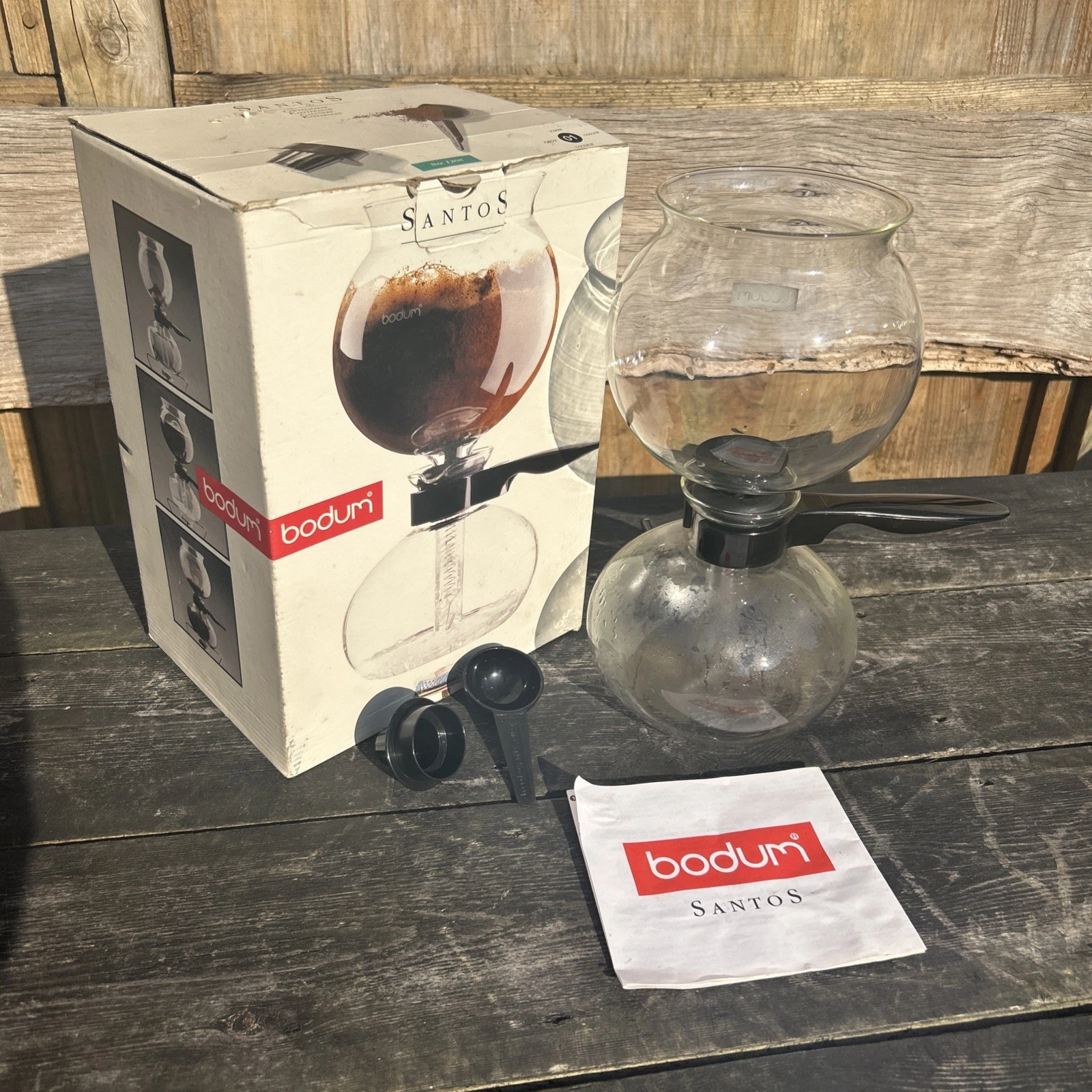 Bodum Santos Vacuum Coffee Maker No.1208 Glass
Opens in a new window or tab