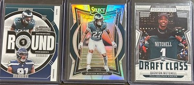 2024 Panini Football Quinyon Mitchell 3 Card Rookie Insert/Parallel Lot