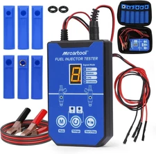 Fuel Injector Tester Cleaner Kit Pro with Short Circuit Protection, 8 Pulse Mode