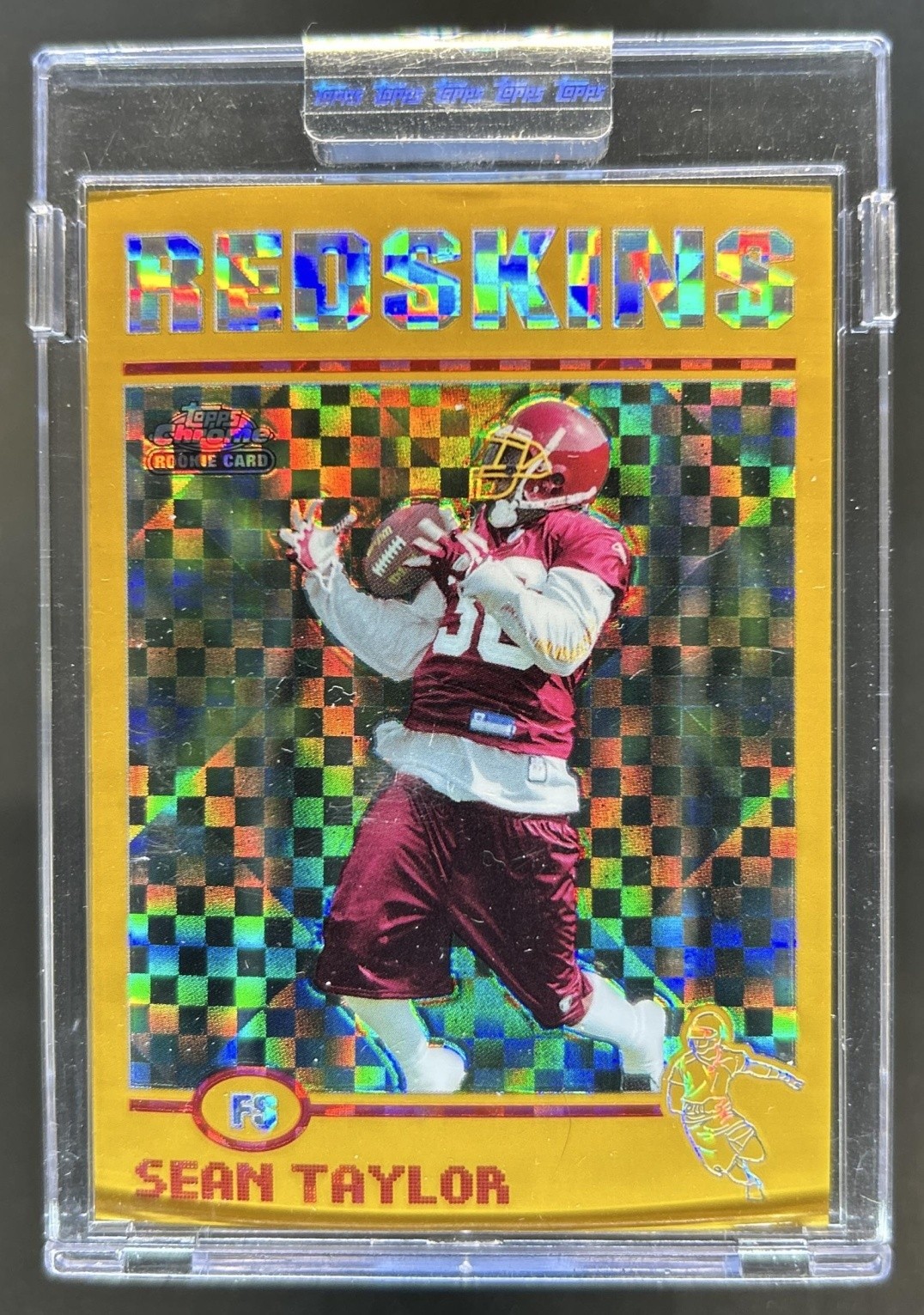 Sean Taylor Topps Chrome #202 Gold Xfractor