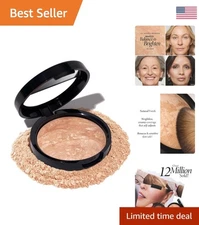 Color Correcting Baked Powder Foundation - Light for Flawless, Natural Coverage