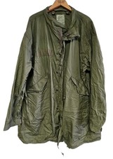 Vtg 80s M65 Fishtail Parka Jacket Coat US Army 1988 Military L NOS Mint Unissued