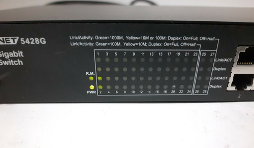 Korenix JetNet 5428G 24+4G Industrial Ethernet Switch Rack-mount Gigabit Offer - Picture 3 of 13