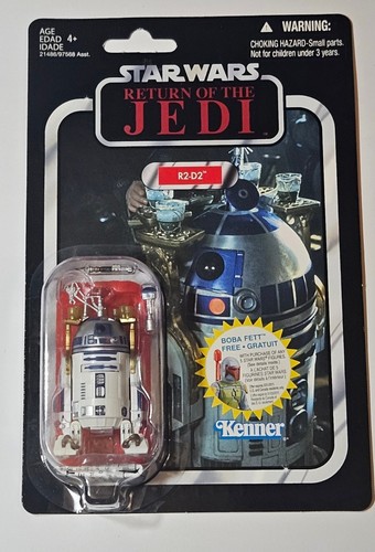 Star Wars R2-D2 ROTJ Vintage Collection MOC Hasbro VC25 CANADIAN Card ...