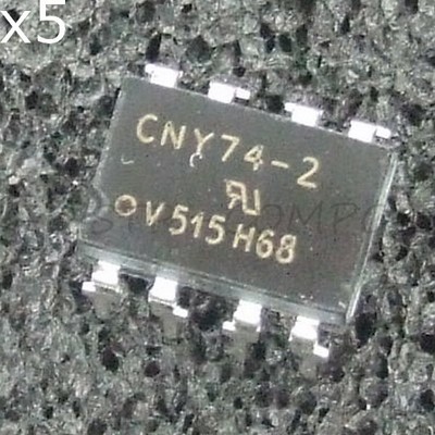 Lot De 5 Optocoupleurs QTC MCT6 DIP 8 - Circuits Intégrés Neufs Pour électronique