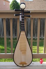 DUNHUANG Pipa, Chinese Lute - Professional Rosewood Pipa With Case - 敦煌專業花梨木琵琶