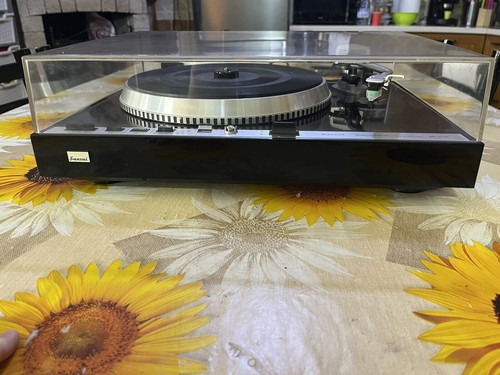 GIRADISCHI D'EPOCA - SANSUI SR-838 QUARTZ-SERVO DIRECT-DRIVE - VINTAGE TURNTABLE - Foto 13 di 15