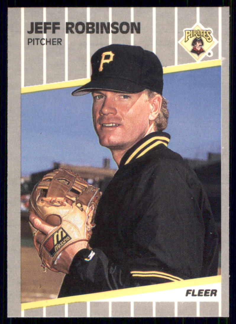 1989 Fleer #220 Jeff Robinson Glossy
