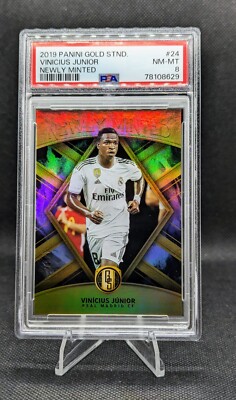 Vinicius jr ヴィニシウス Panini gold standard Vinicius Junior 2019-20 Panini Gold Standard Newly Minted