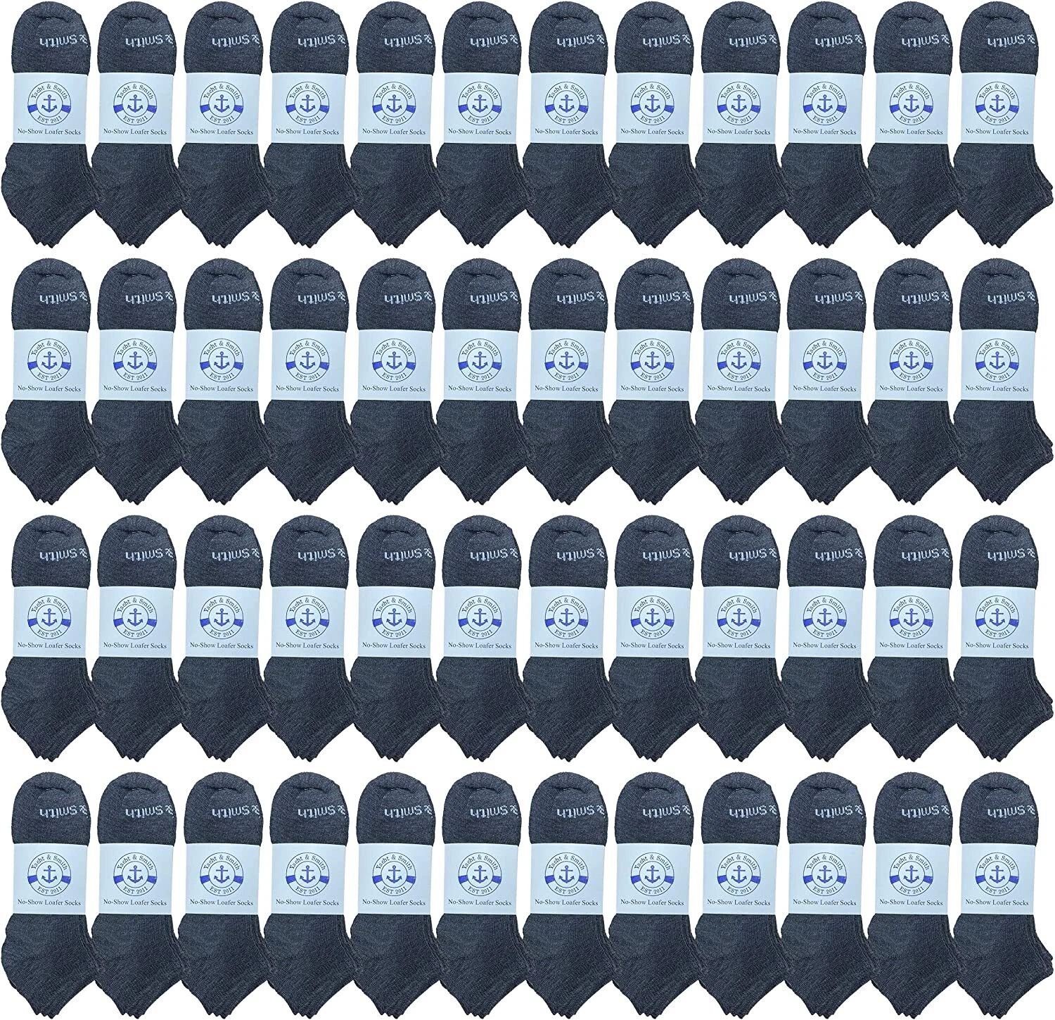 BILLIONHATS 48 Pair Women's Low Cut Ankle Socks,Thin Lightweight Breathable 9-11