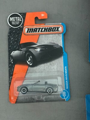 Mazda MX-5 Miata Gray - 2017 MATCHBOX MBX Adventure City Silver