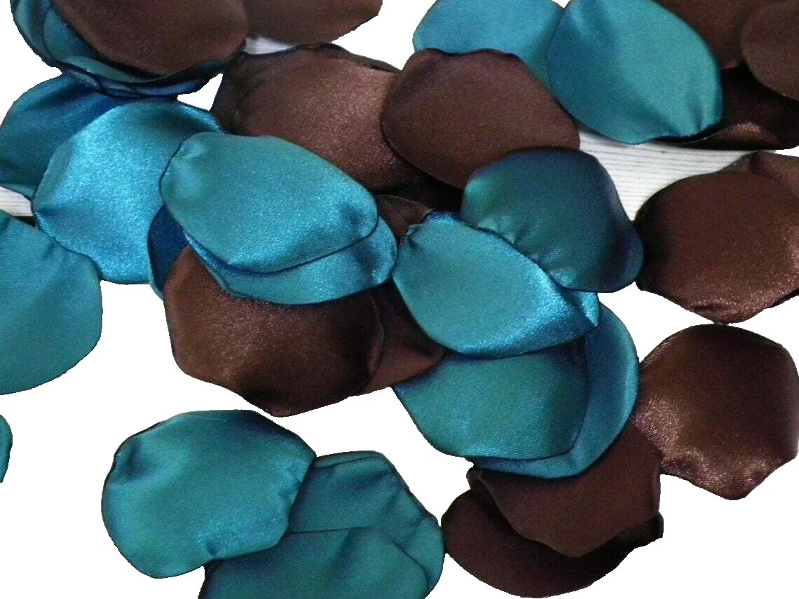 Pétalos de Boda Artificial Marrón