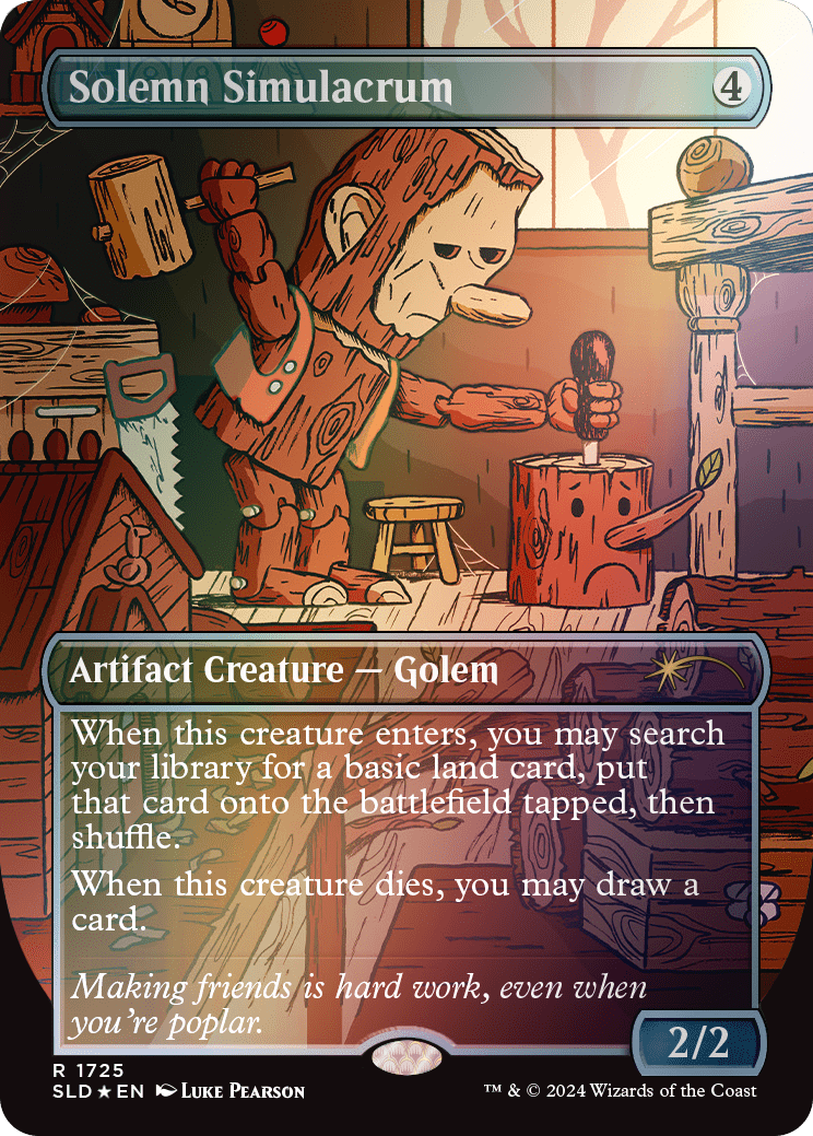 MTG Secret Lair ~ Featuring: Luke Pearson ~ Rainbow FOIL