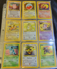 Set completo illimitato giungla TUTTE le carte da gioco collezionabili Pokemon TCG 64/64!!
