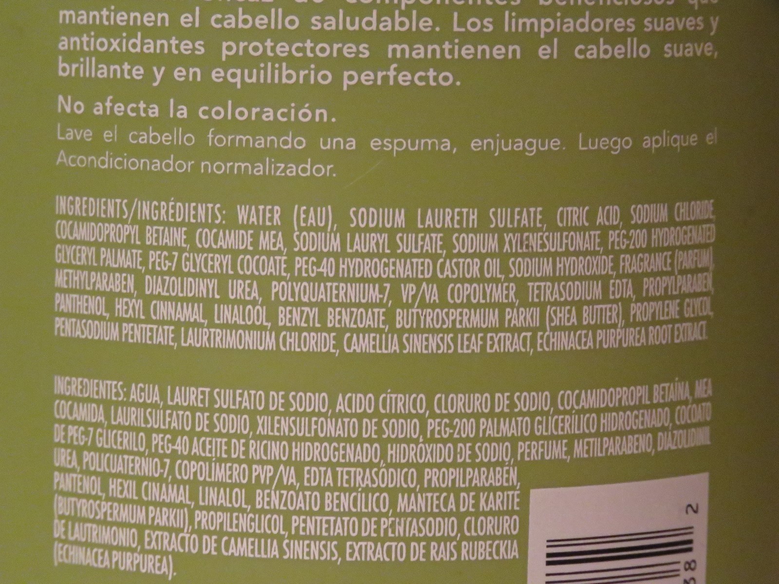 BACK TO BASICS GREEN TEA NORMALIZING SHAMPOO 33.8 OZ LITER
