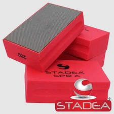 Stadea Diamond Hand Polishing Pads  Glass Stone Marble Sanding   Block Grit 200