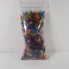 LEGO Building Blocks Bulk Lot Pack Bricks Toys Small Transperant 6.8 Oz