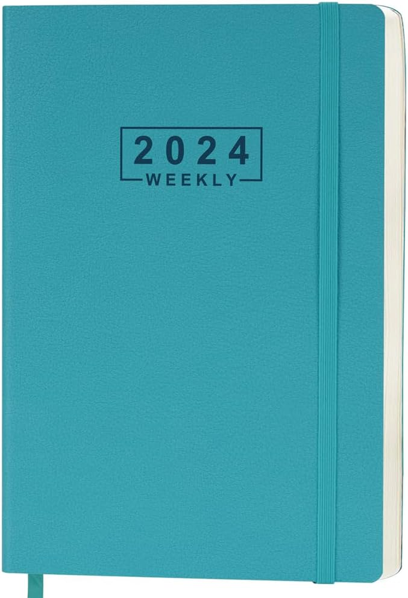 2024 Planner Weekly and Monthly - 14 Months Dec 2023 to Jan 2025, Two Pages per