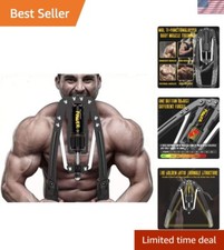 Compact Hydraulic Arm Exerciser with 20 Resistance Levels - Perfect for Home Use