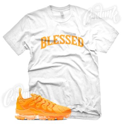 New BW BLESSED Sneaker T Shirt for N Vapormax Plus Laser Orange