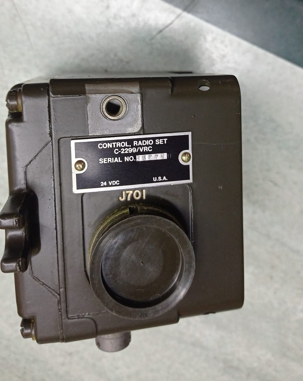 NOS VEHICLE INTERCOM CONTROL BOX - RADIO SET C-2299/VRC (AN/VRC-49 & AN ...